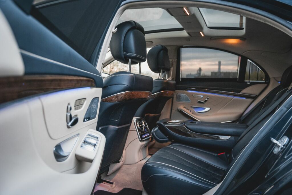 Mercedes S500 tylna kanapa