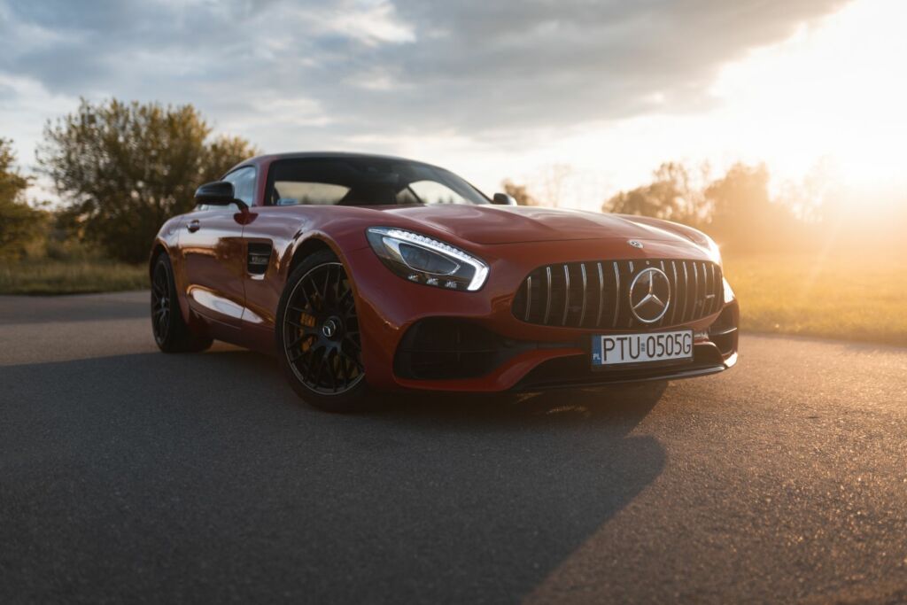 Mercedes AMG GTS sylwetka