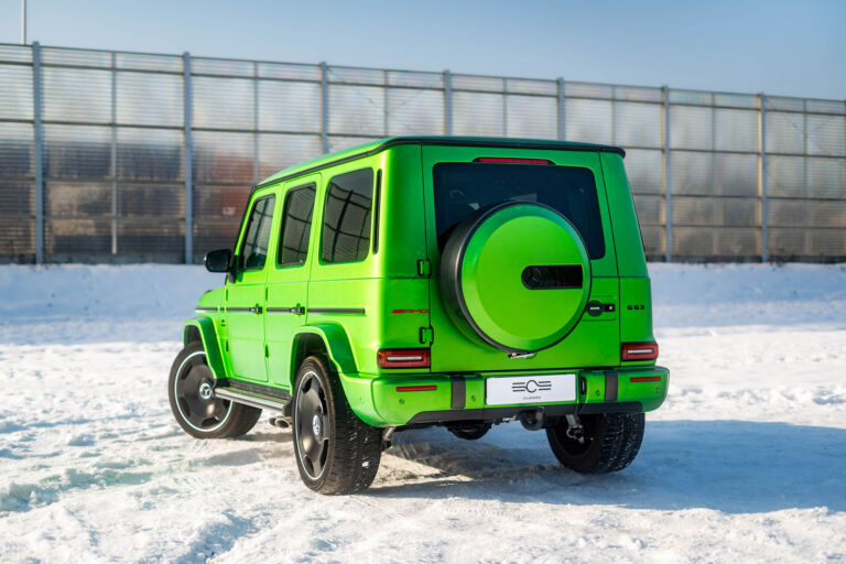 Mercedes-AMG G63 – sylwetka z tyłu
