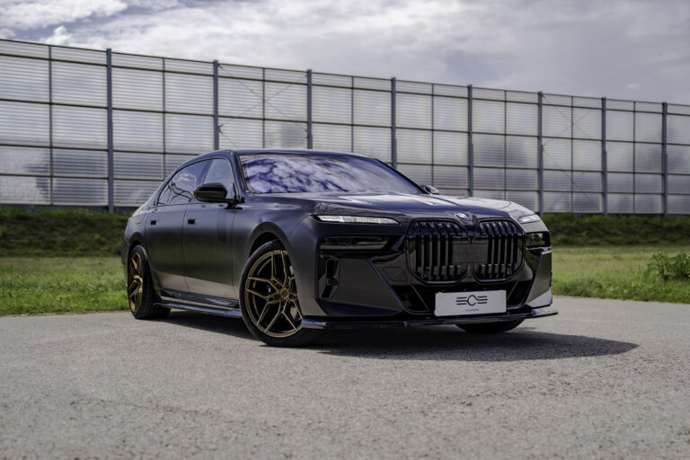 BMW 740d G70 xDrive – sylwetka samochodu