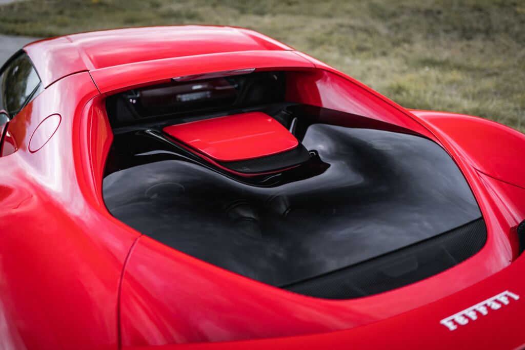 Ferrari 296 GTB Pokrywa Silnika