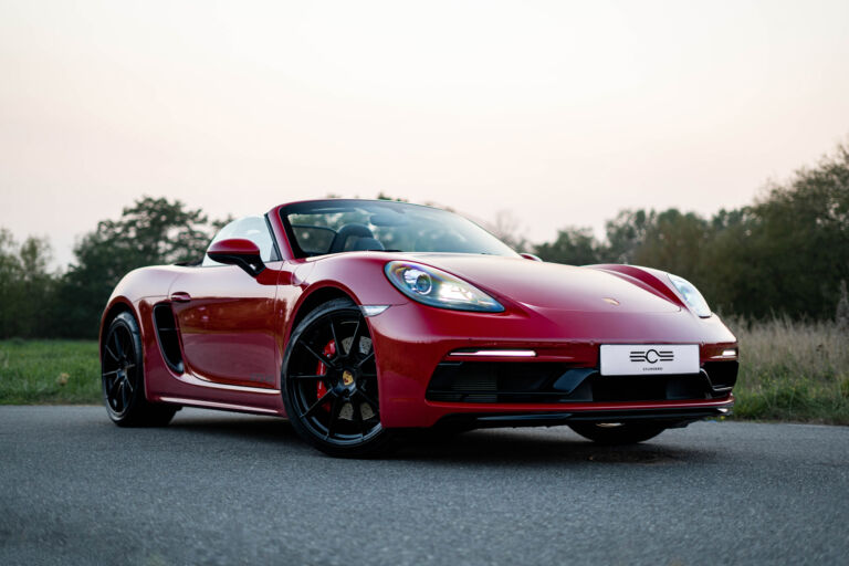Porsche 718 Boxster GTS – sylwetka samochodu – ujęcie 2