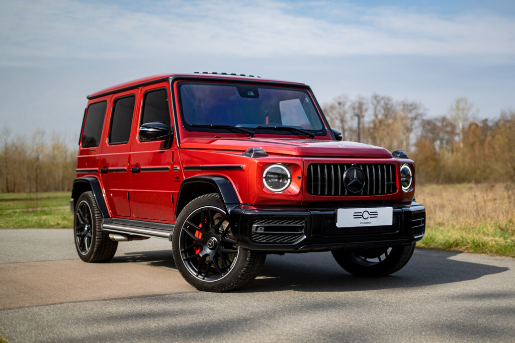 Mercedes G63 AMG Przodem