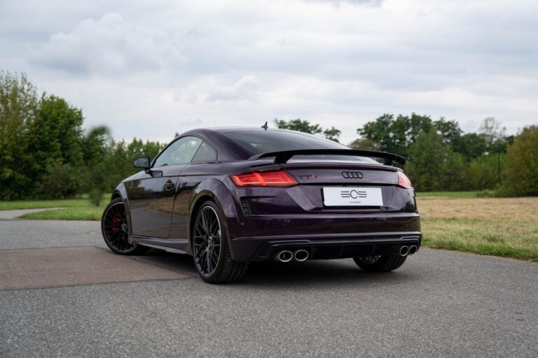 Audi TT S Coupé – sylwetka z tyłu