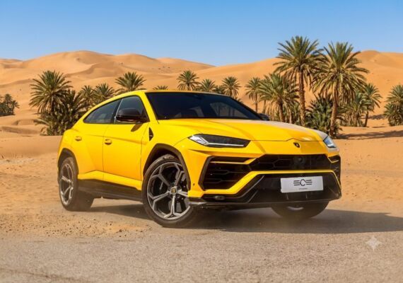 Lamborghini Urus – sylwetka z przodu – ujęcie 12