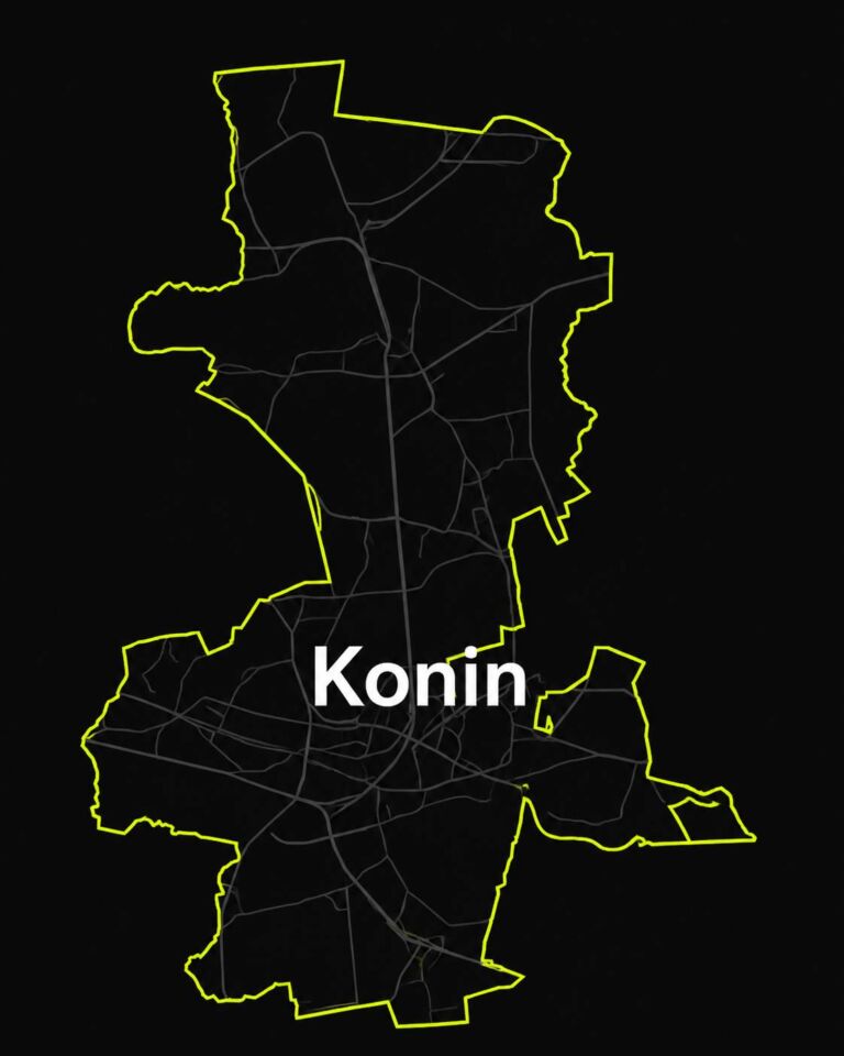 Wynajem samochodu Konin i okolice