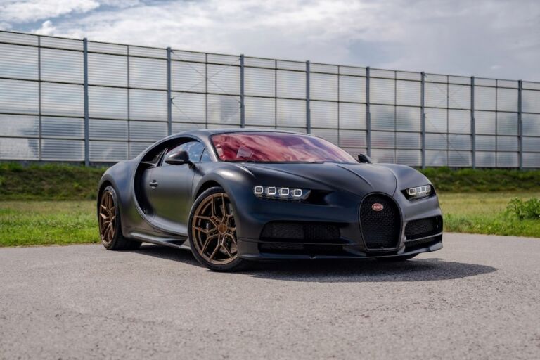 Bugatti Chiron – widok z przodu – ujęcie 1